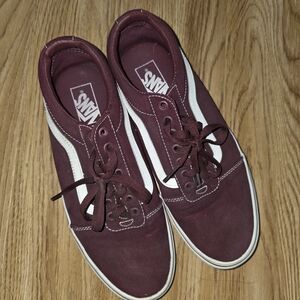 Vans Burgundy Sneakers